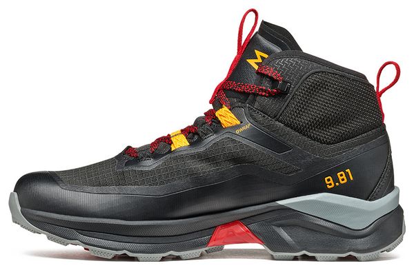 Chaussures de Randonnée Garmont 9.81 Engage Mid Gore-Tex Noir/Rouge