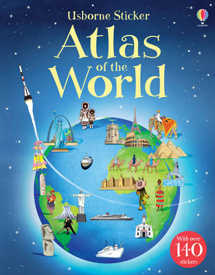 Sticker Atlas of the World - Sticker Atlases (Paperback)