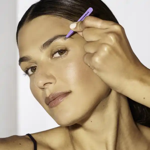 Mini Slant Tweezer - Schräge Mini Pinzette, Blooming Lilac