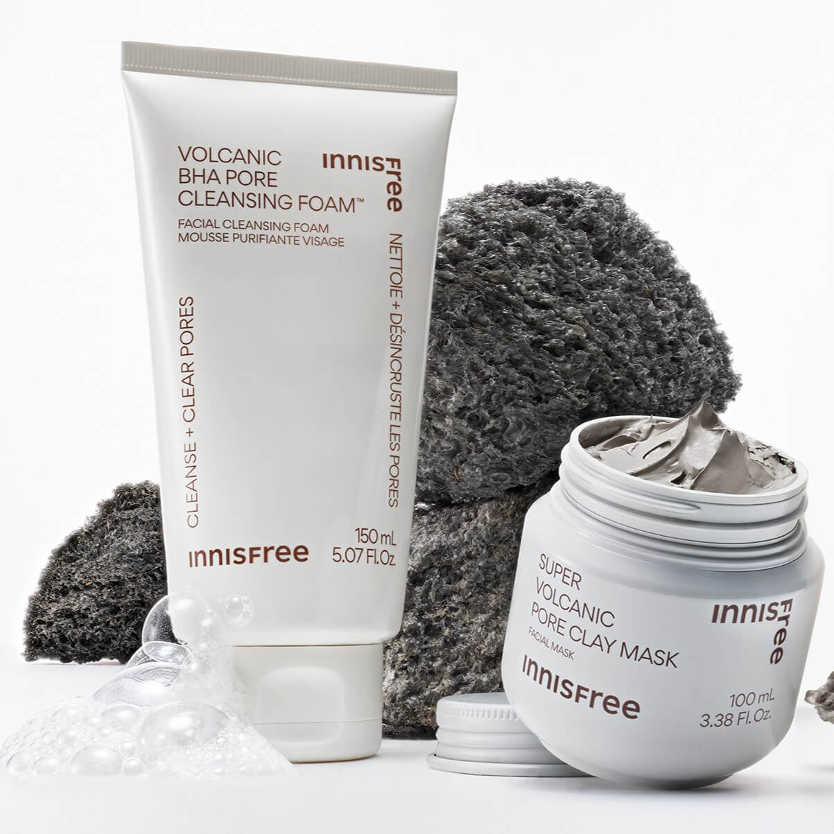 Innisfree Super Volcanic Pore Clay Mask Masque à l'Argile et AHA