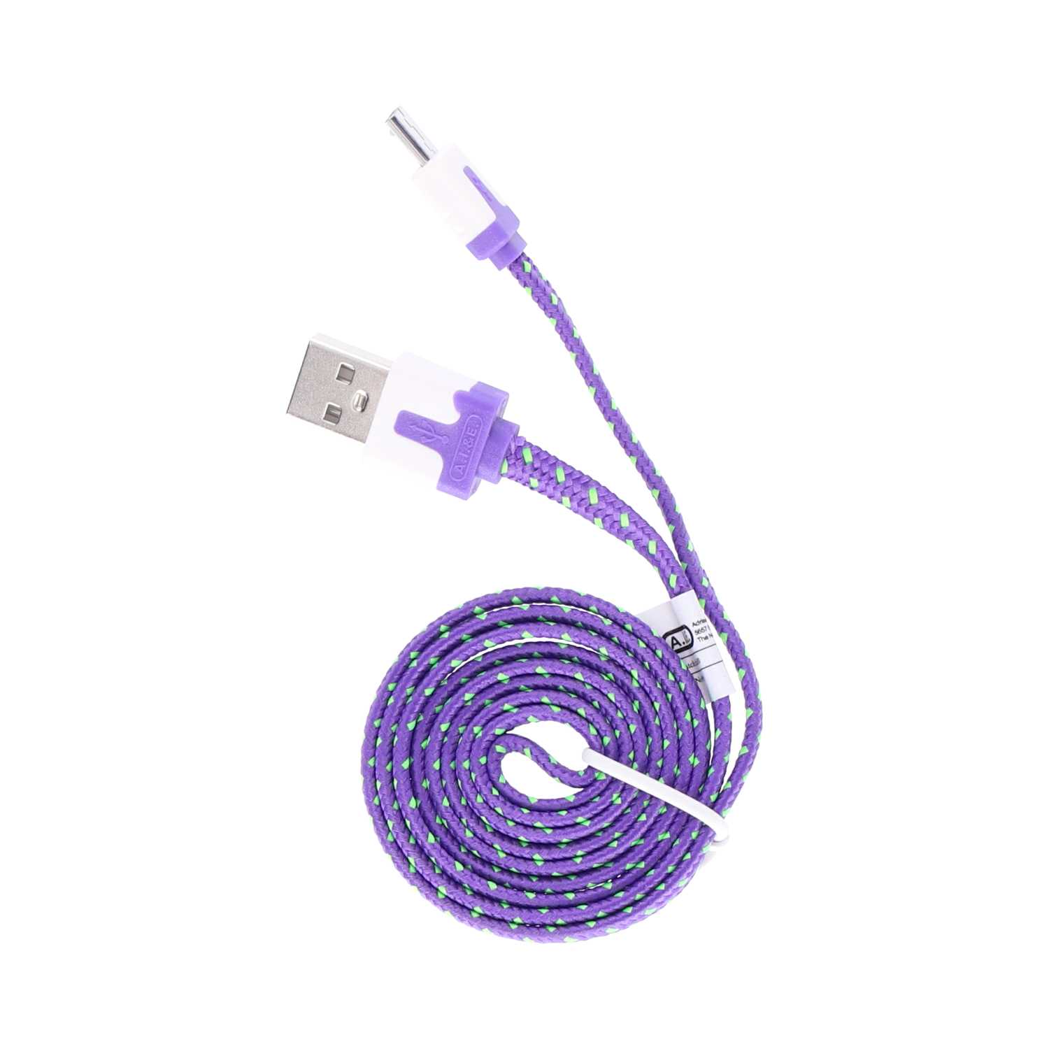2in1 USB Sync-/Ladekabel 6farbig