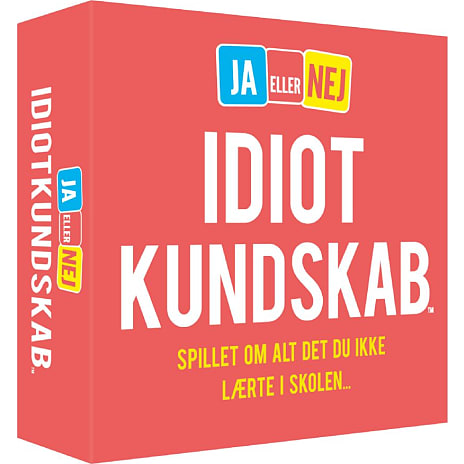 Idiotkundskab - ja eller nej