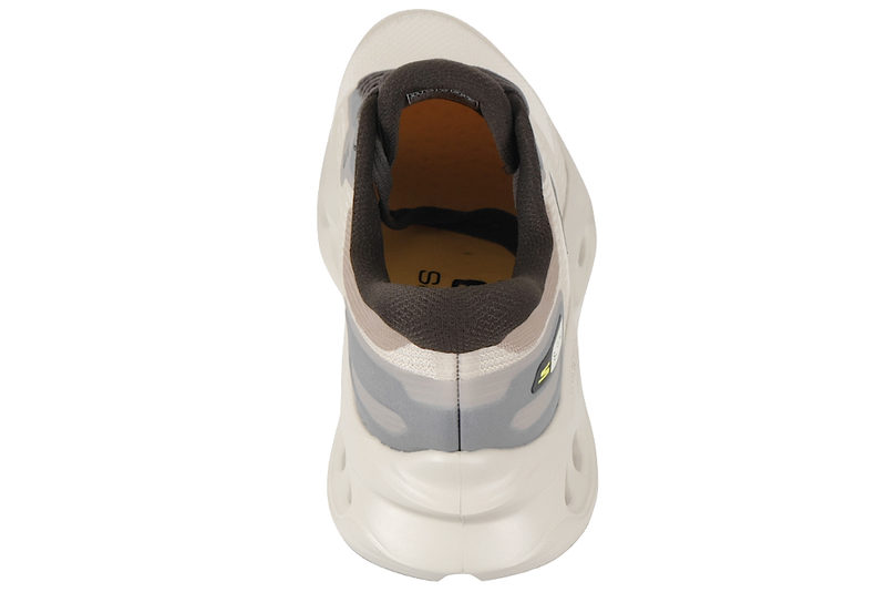 SKECHERS MAX CUSHIONING GLIDE-STEP GREY SLIP-INS