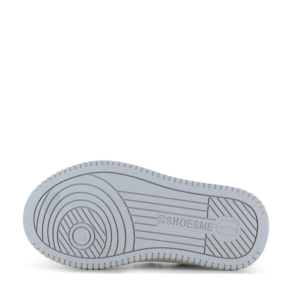 Shoesme leren sneakers wit/blauw
