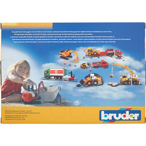 Bruder Linde Fork Lift H30d With 2 Pallets