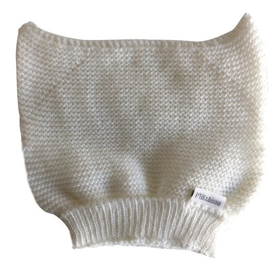 Bonnet Collection P'tit Bisou Trousseau Tricot 2019   Ecru        de               P'tit bisou