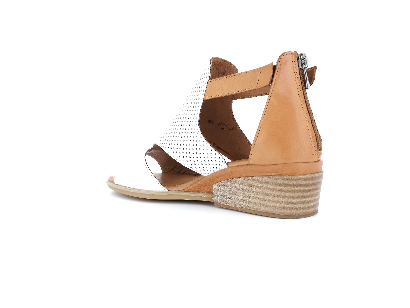 Metamorf ose-LAICA Cuir Blanc