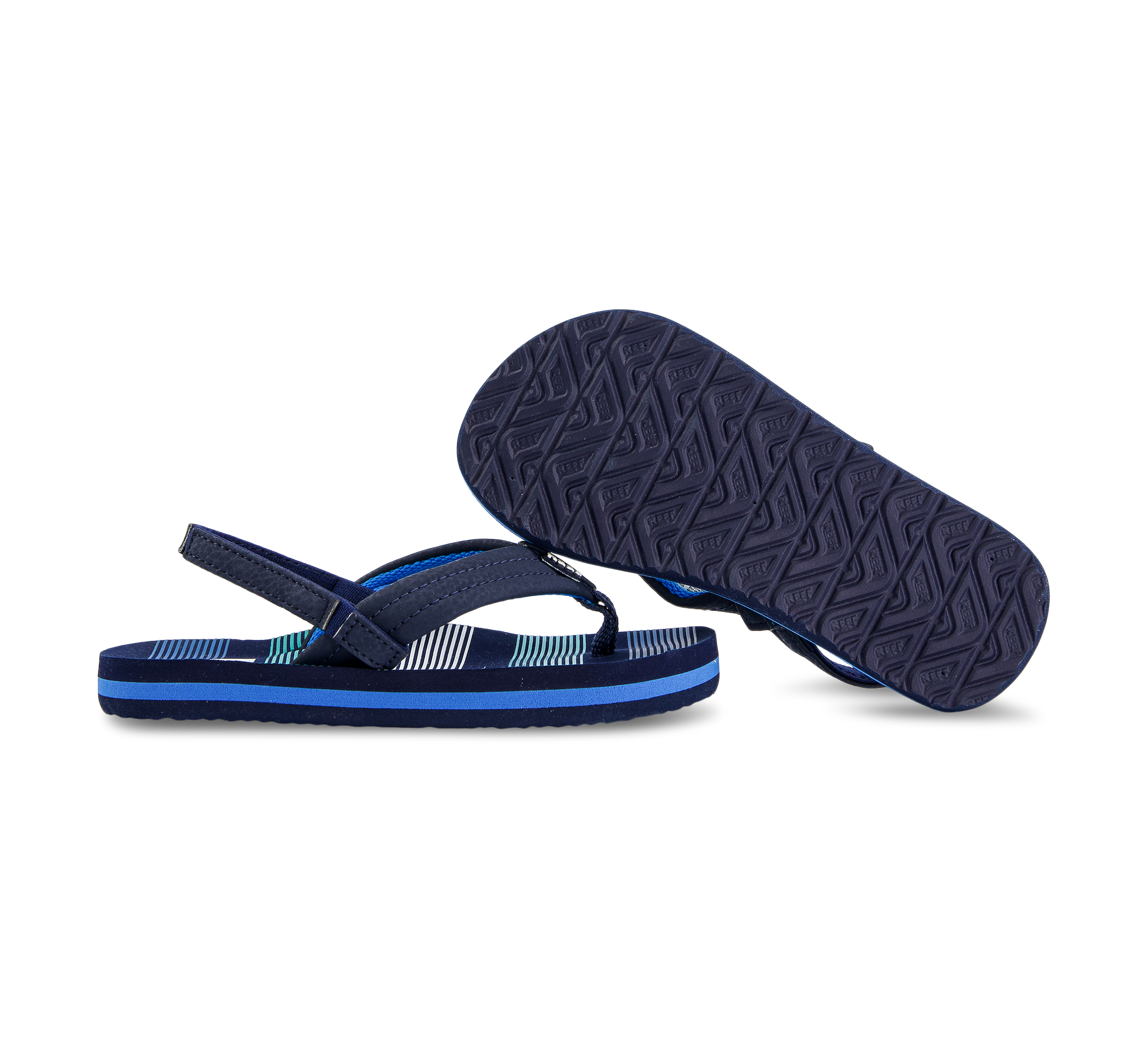 Reef Little Ahi/ Kids Ahi - Flip Flops blau