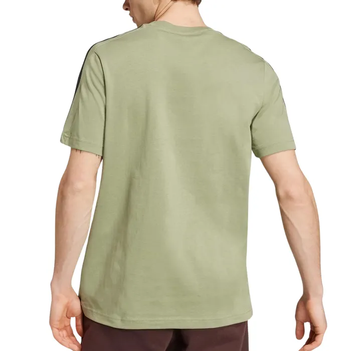 Adidas Essentials Single Jersey 3-Stripes Shirt Heren
