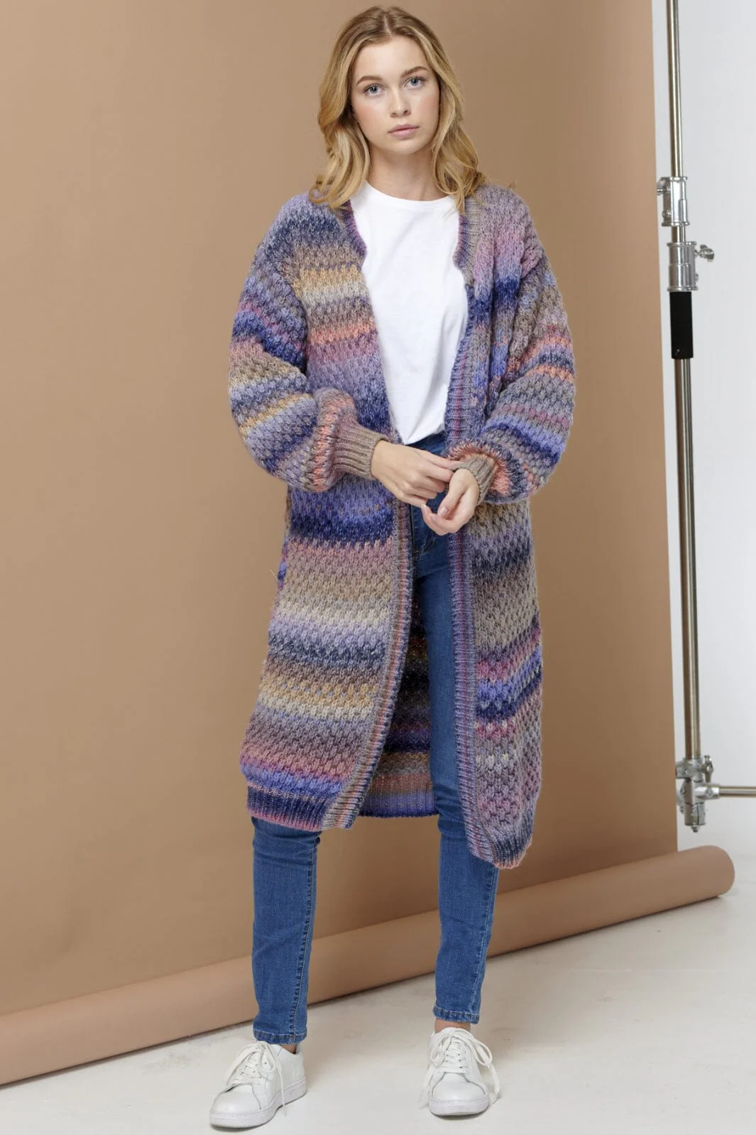 Noella Gio Cardigan 652 rainbow mix