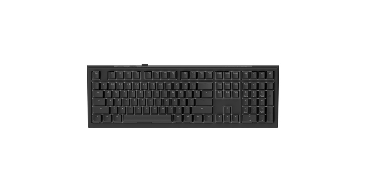 DuckyOne X Wireless, toetsenbord  (Zwart, US lay-out, Ducky Inductive, Hot-swappable, PBT, 2.4 GHz | Bluetooth | USB-C)