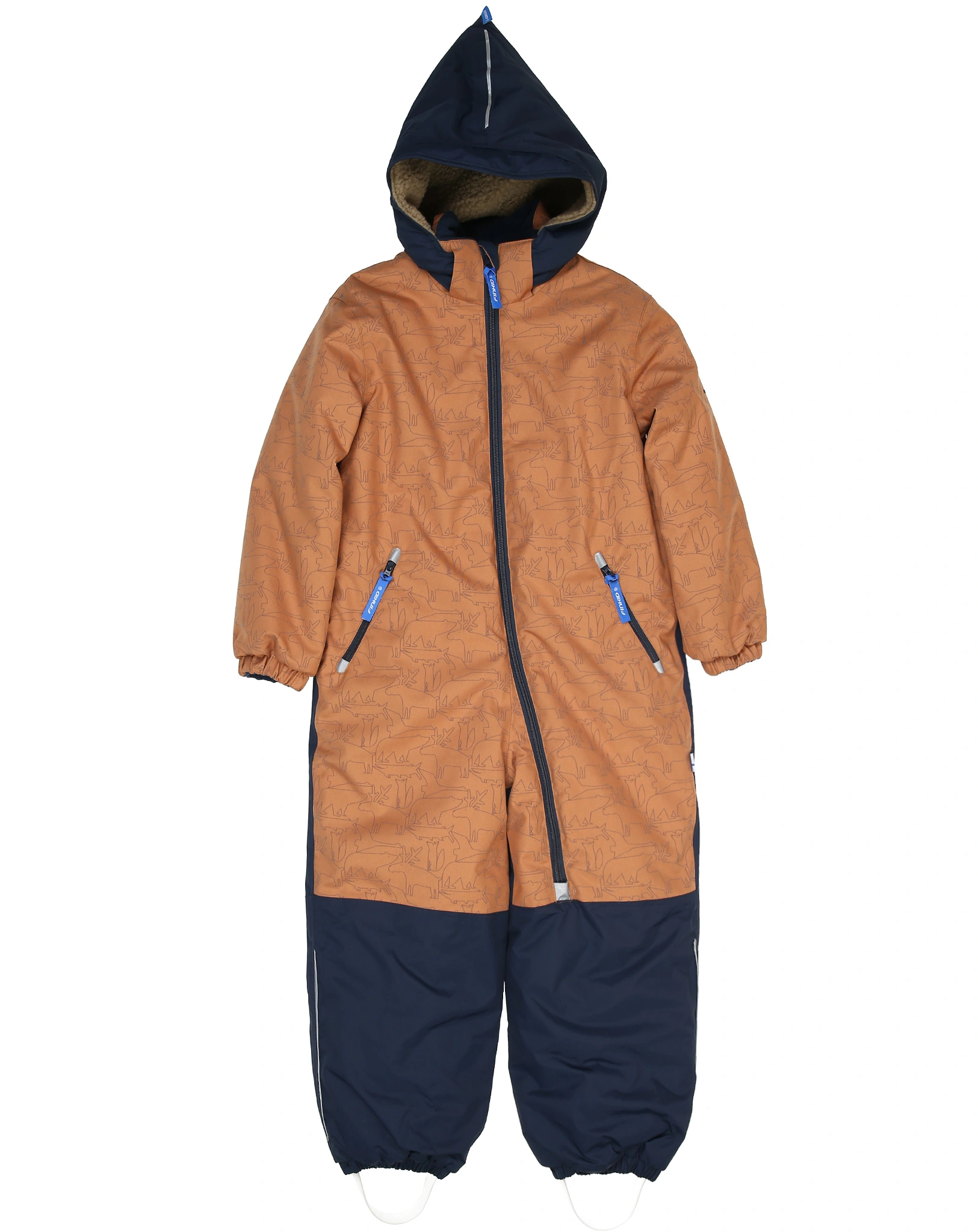 Winteroverall TURVA ICE in almond/navy