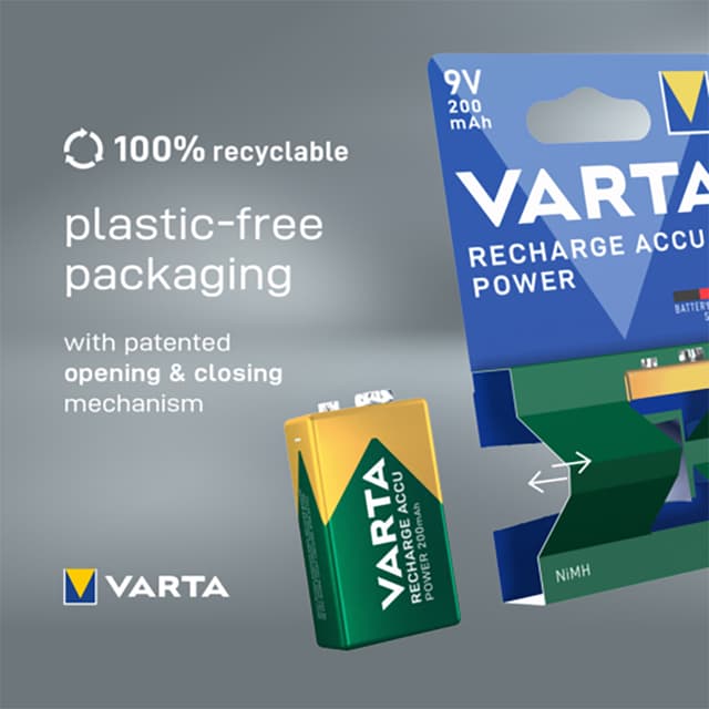 Varta Power 9V 200Mah-batteri (1-pak)