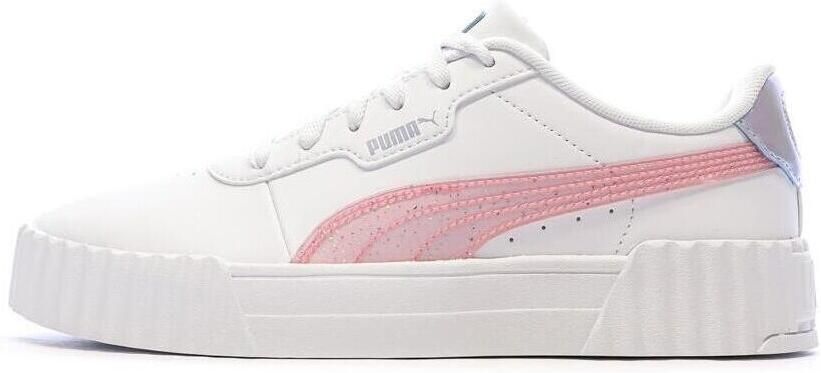 PUMA Carina 3.0 Blurry Dreams Jr Meisjes Sneakers White-Rose Mauve-Cool Weather