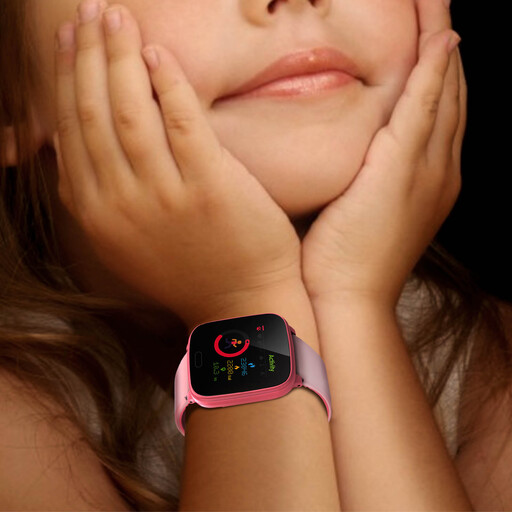 Relógio inteligente infantil, à prova d'água IP68, de silicone, Forever Igo