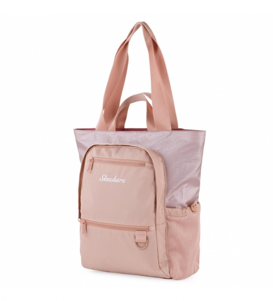 Bolsa tote Skechers S986 rosa - 23x35x17 cm