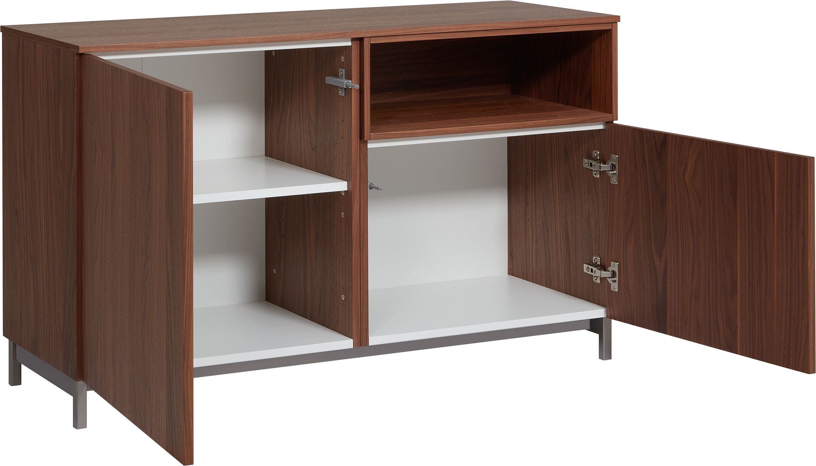 TILL Sideboard - Nussbaum / B: 112.0 cm x T: 41.0 cm x H: 67.0 cm