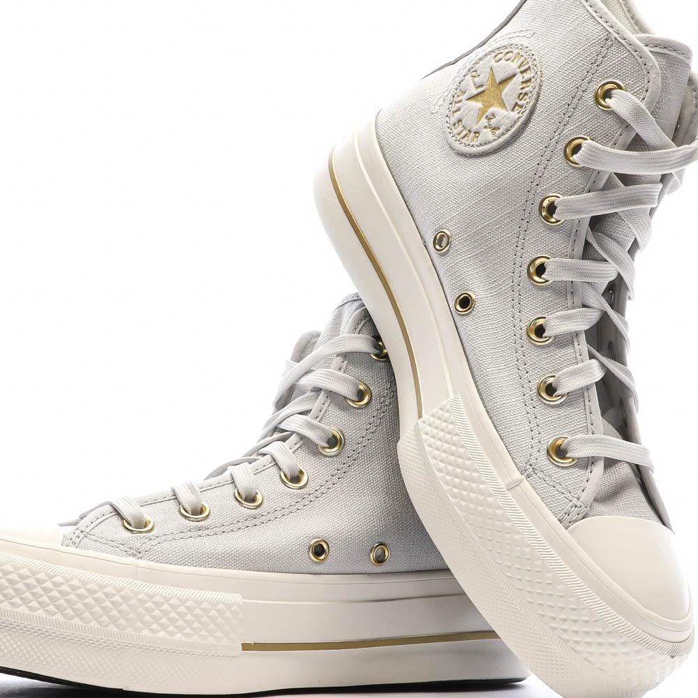 Converse Baskets Bleu Ciel Femme Converse Lift Platform Tailored Lines