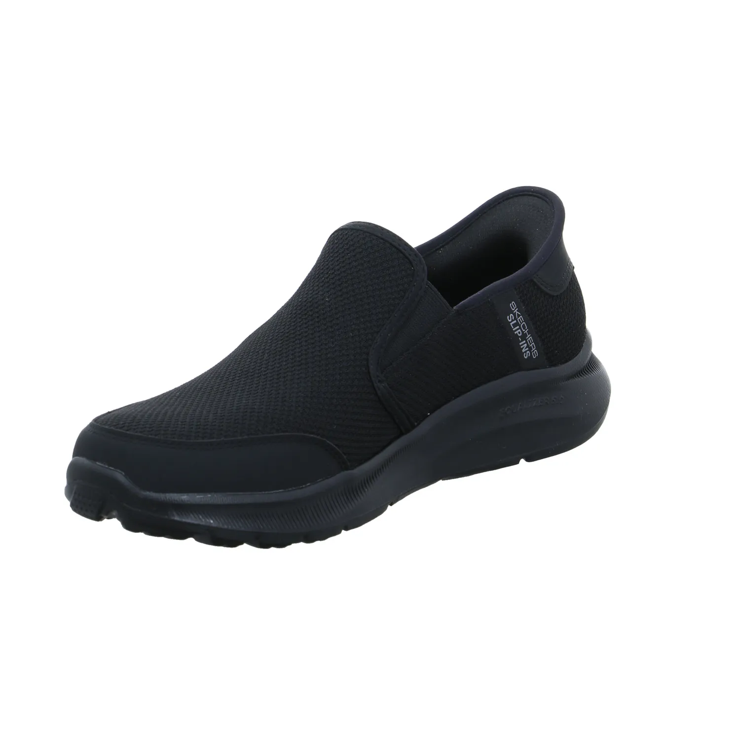 SKECHERS Halbschuh-Schlüpfer Schwarz Synthetik