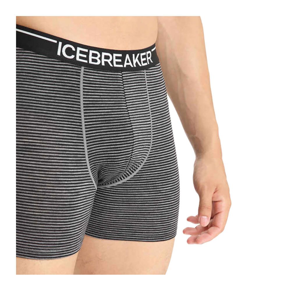 Icebreaker ANATOMICA - Boxer Homme gritstn htr 038