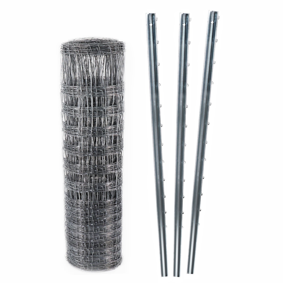 100m wildhek boshek 150/13/15+ Z-profiel hekpalen