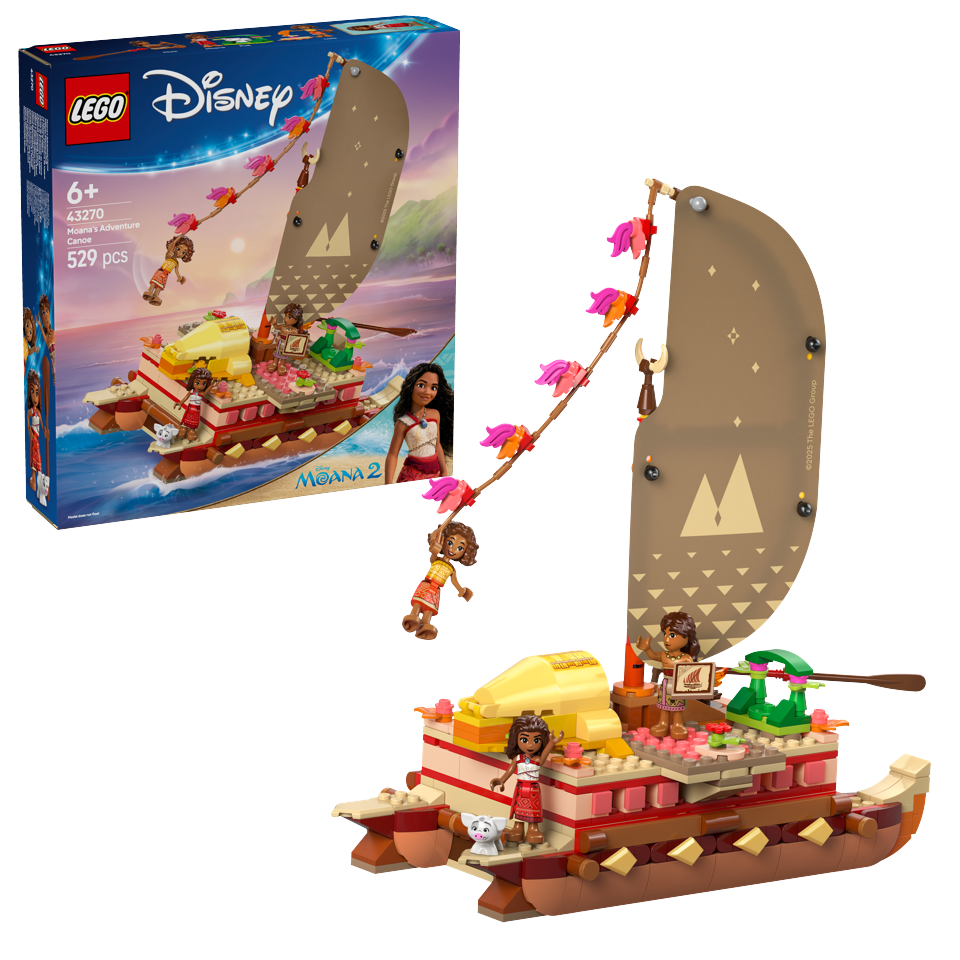 LEGO - Disney Princess - Vaianas Eventyrkano (43270)