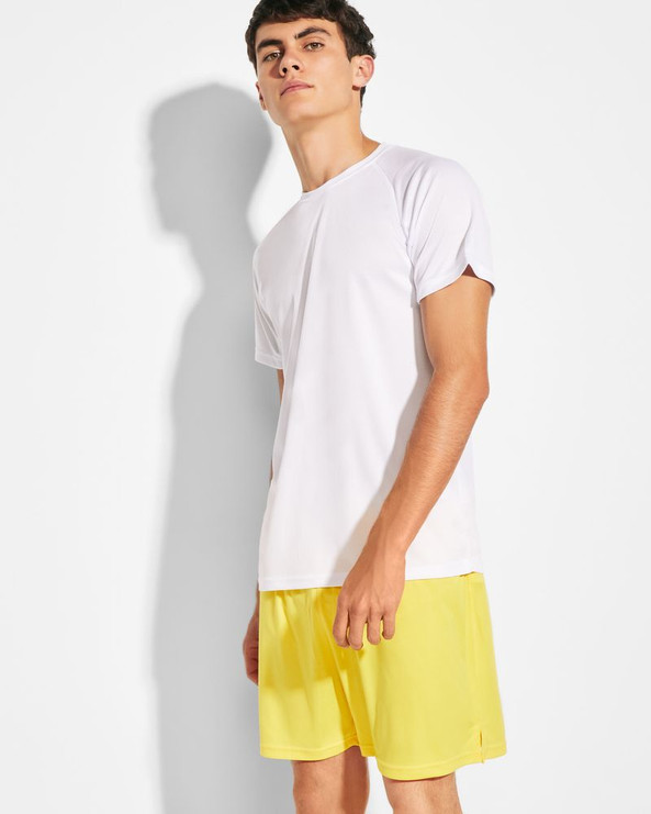Roly PA0484 - CALCIO Short de sport avec slip intérieur et ceinture élastique avec cordon de serrage
