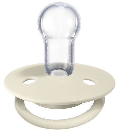 BIBS De Lux Schnuller - Onesize - 2er-Pack - Rund - Ivory/Blush