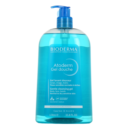 Gel douche Atoderm Bioderma - Peaux sèches