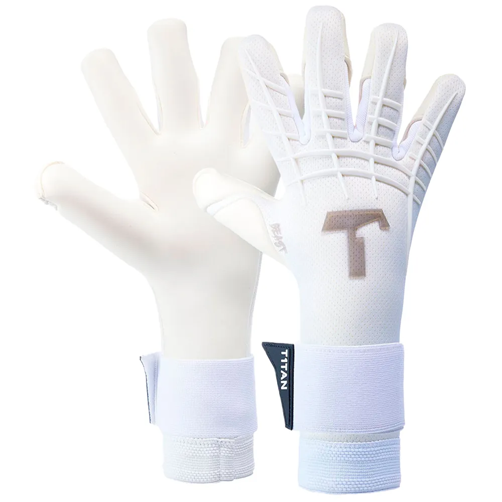 Luvas de goleiro T1tan White Beast 3.0