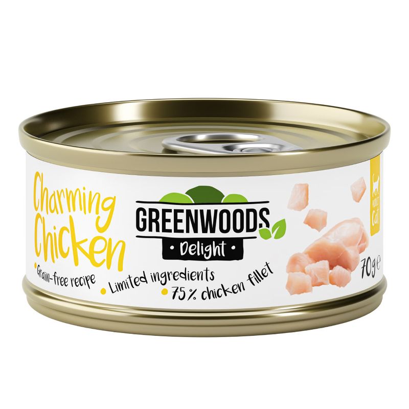 Lot mixte Greenwoods Delight 6 x 70 g ✓ pas cher