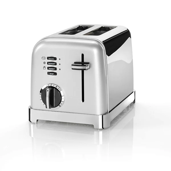 Toaster 2 tranches Gris perle 900 W Cuisinart