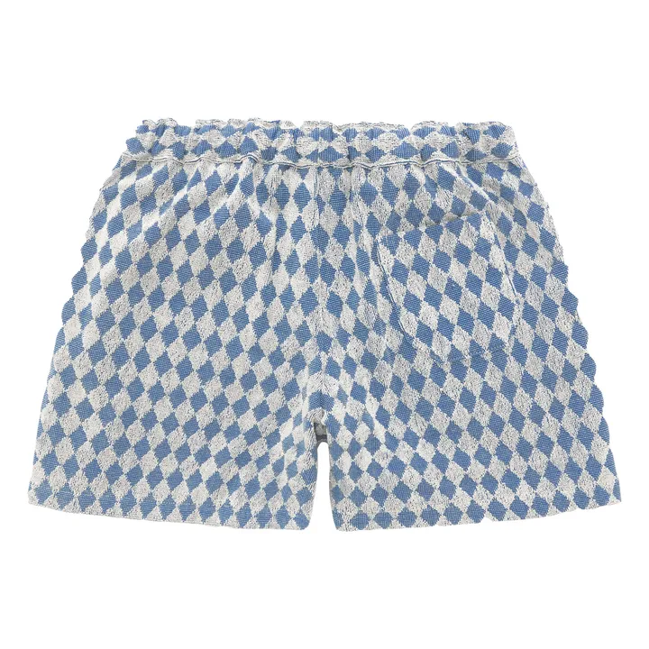 OAS Short Eponge Diamond Terry | Bleu