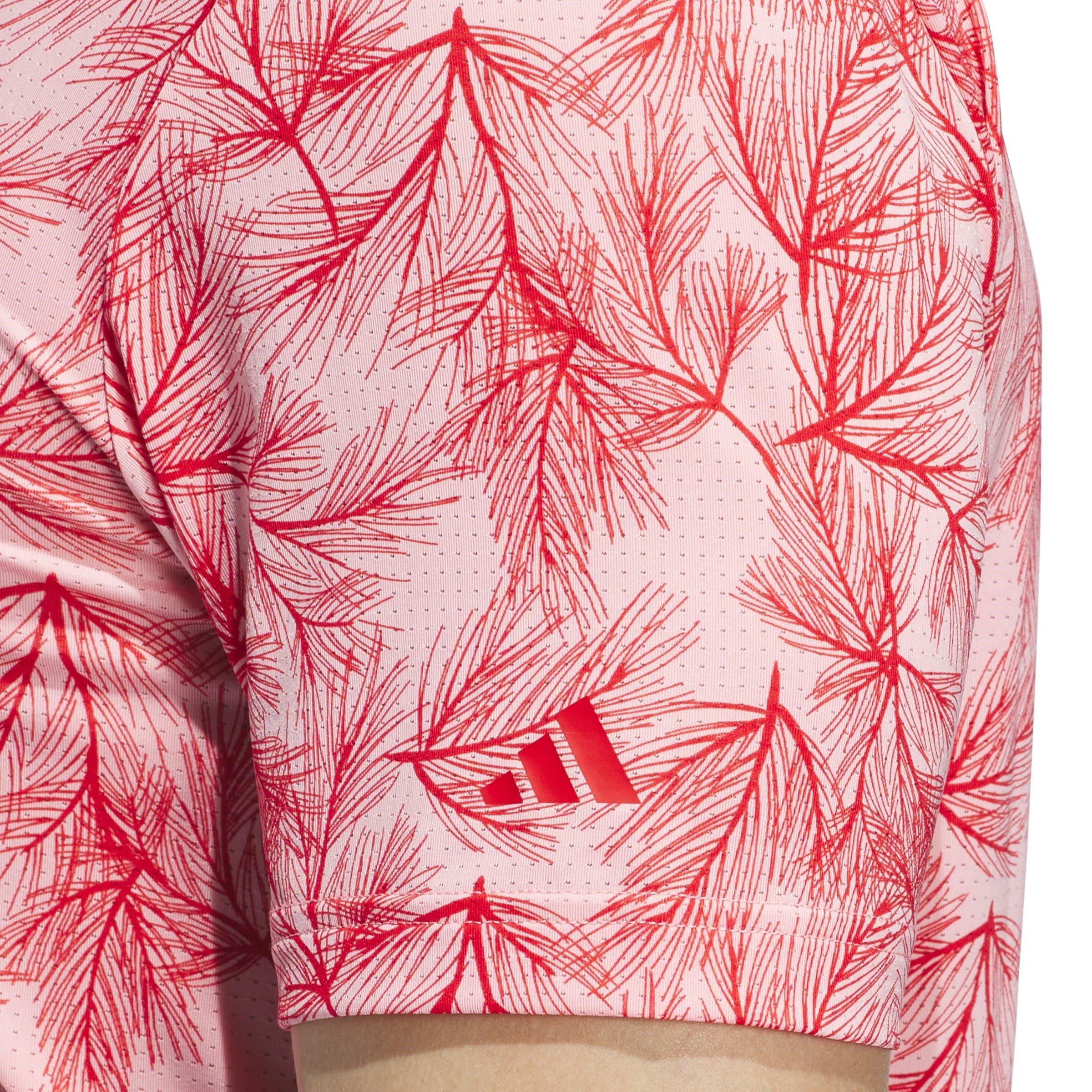 adidas Ultimate 365 Pine Print Golf Shirt