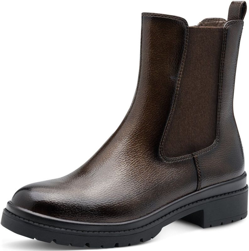 Tamaris - Core - Dames Laarzen - Bruin - Chelsea Boots