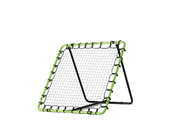 EXIT Tempo multisport rebounder 120x120cm - green/black, firkant, Flerstasjons returvegg, Justerbar vinkel, Sort, Grønn