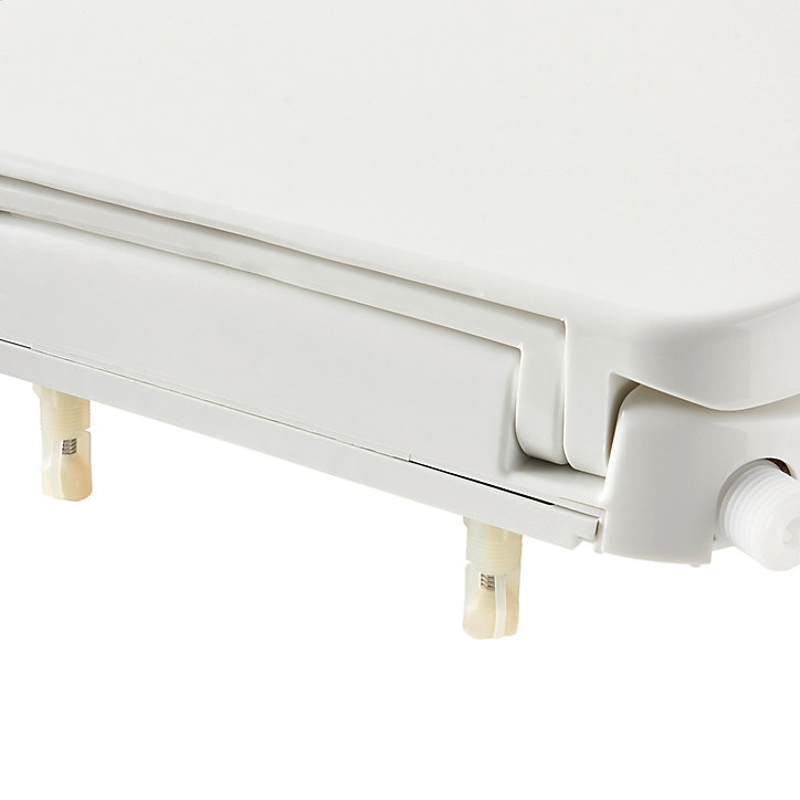 Abattant WC japonais lavant avec frein de chute, blanc, GoodHome Timok