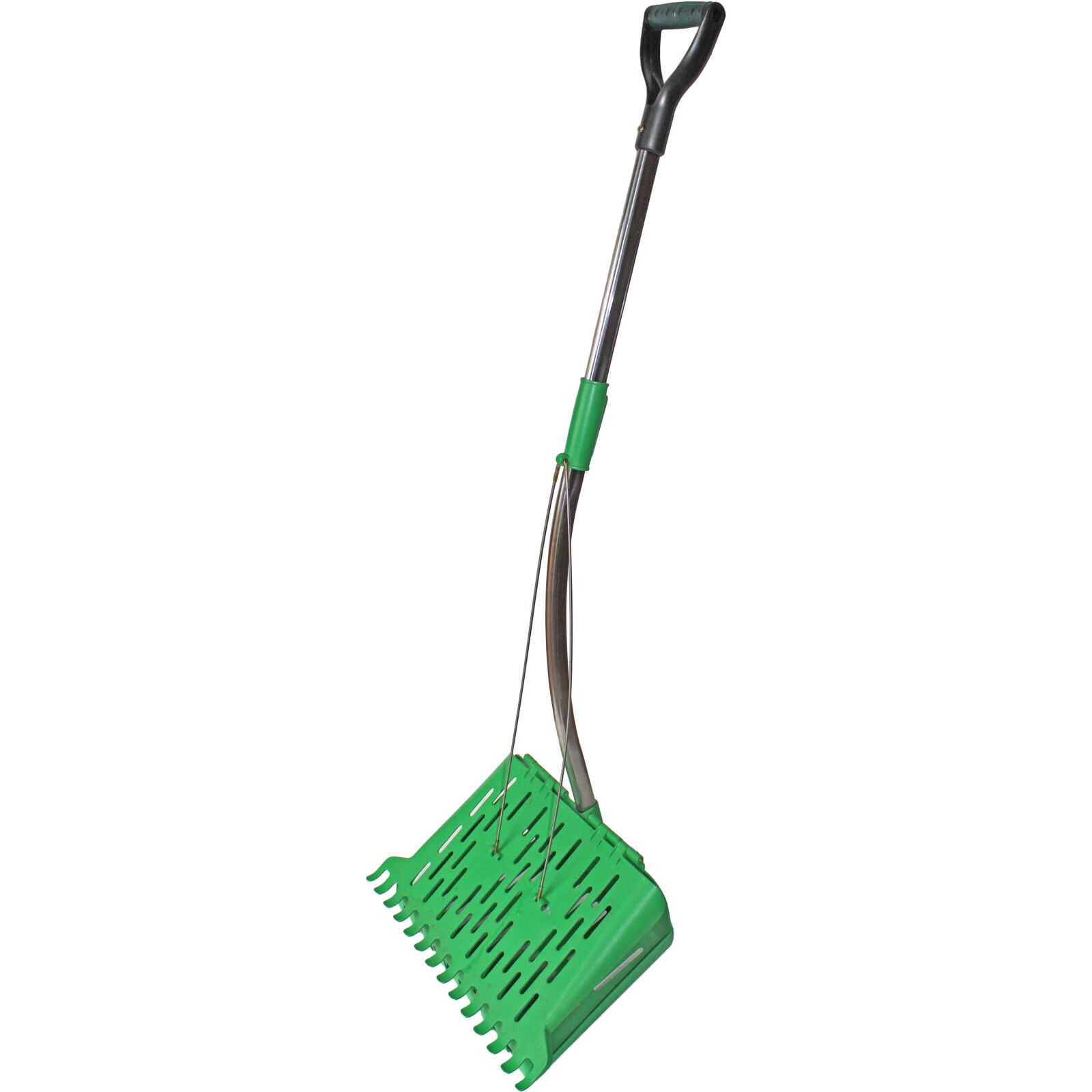 Laubschaufel LAUBFIX Pro - Stahl-grün - 152 cm