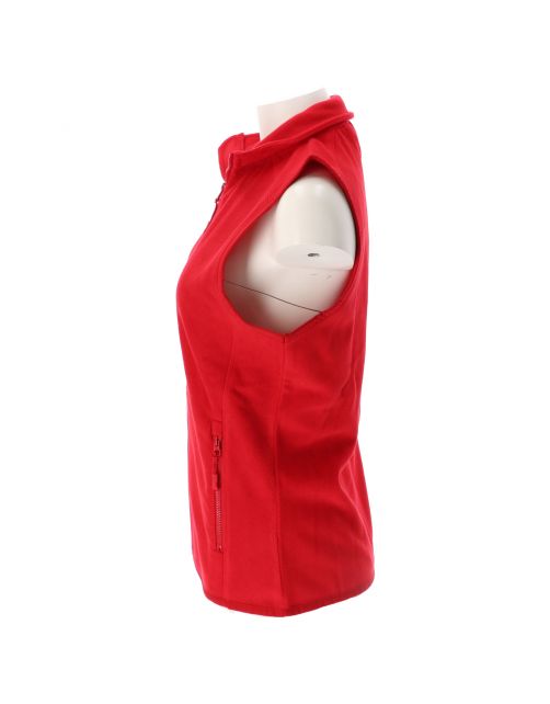 Ardy's Fleece Bodywarmer Dames Rood - Vrijetijdskleding
