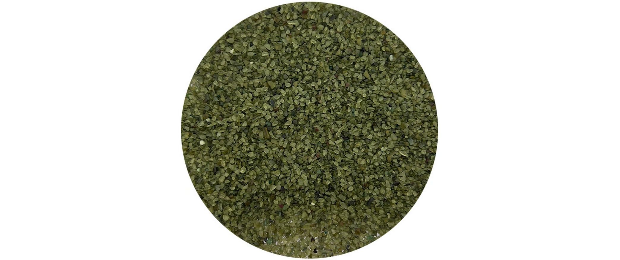 Versiegelung Glass Roxx 150g. OlivgrünGlasgranulat