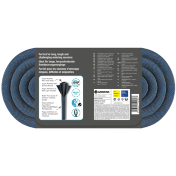 Gardena tuinslang textiel 20m Liano™ Xtreme (incl. spuit, koppelingen en kraanstuk)