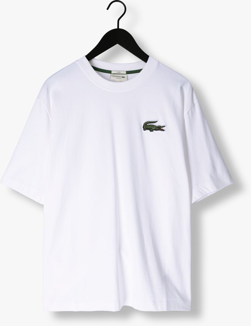 LACOSTE witte lacoste t-shirt 1ht1 men's tee-shirt