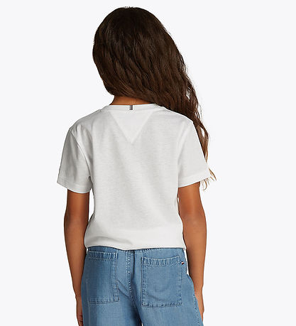Tommy Hilfiger T-Shirt - Schriftzug - Weiß