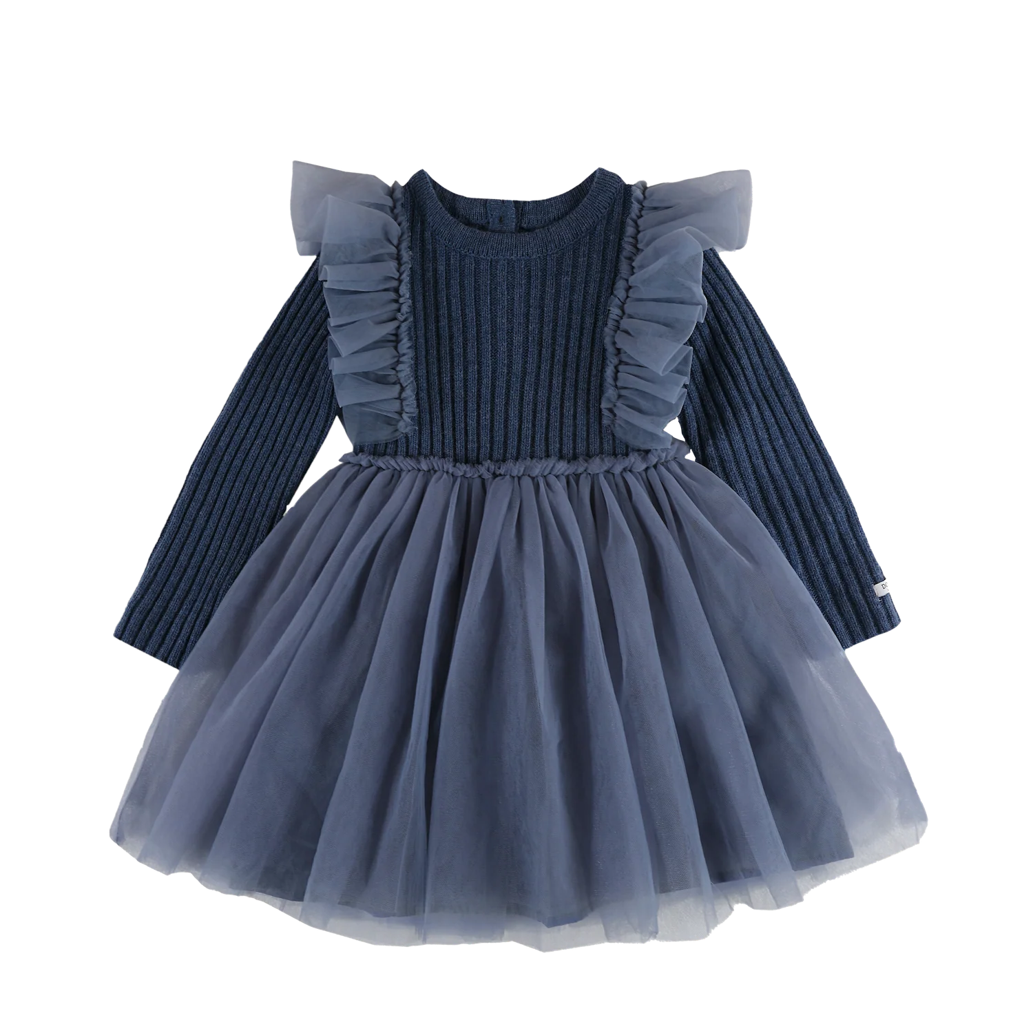 Bilie Dress | Royal Blue Melange