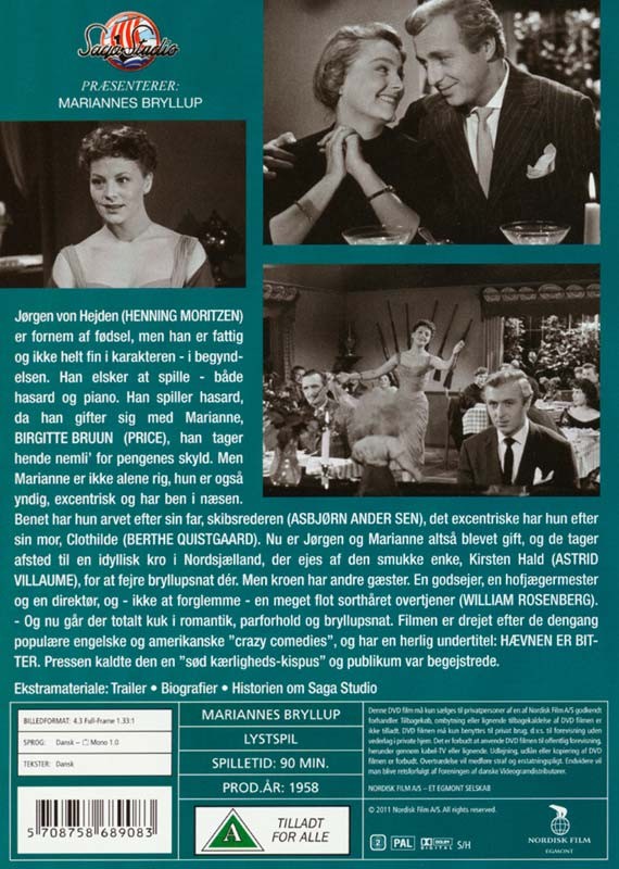 Mariannes Bryllup - DVD