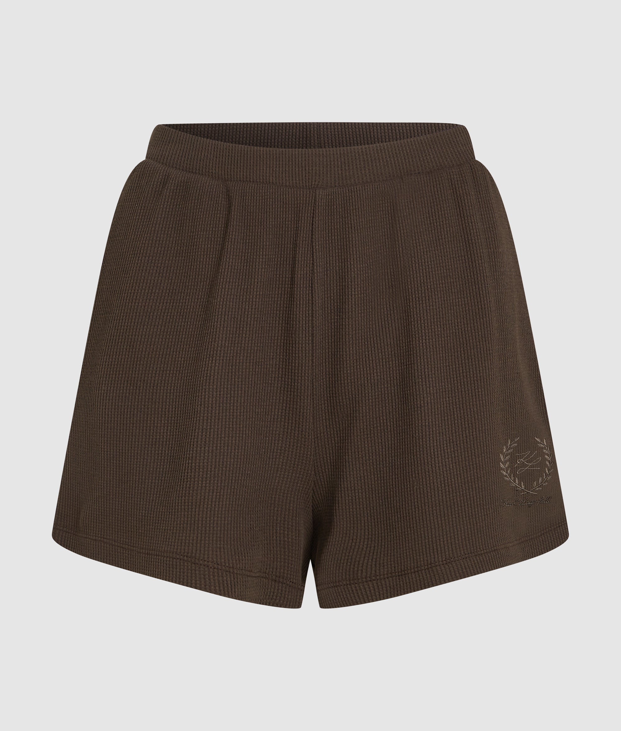 Wafel loungewear korte broek