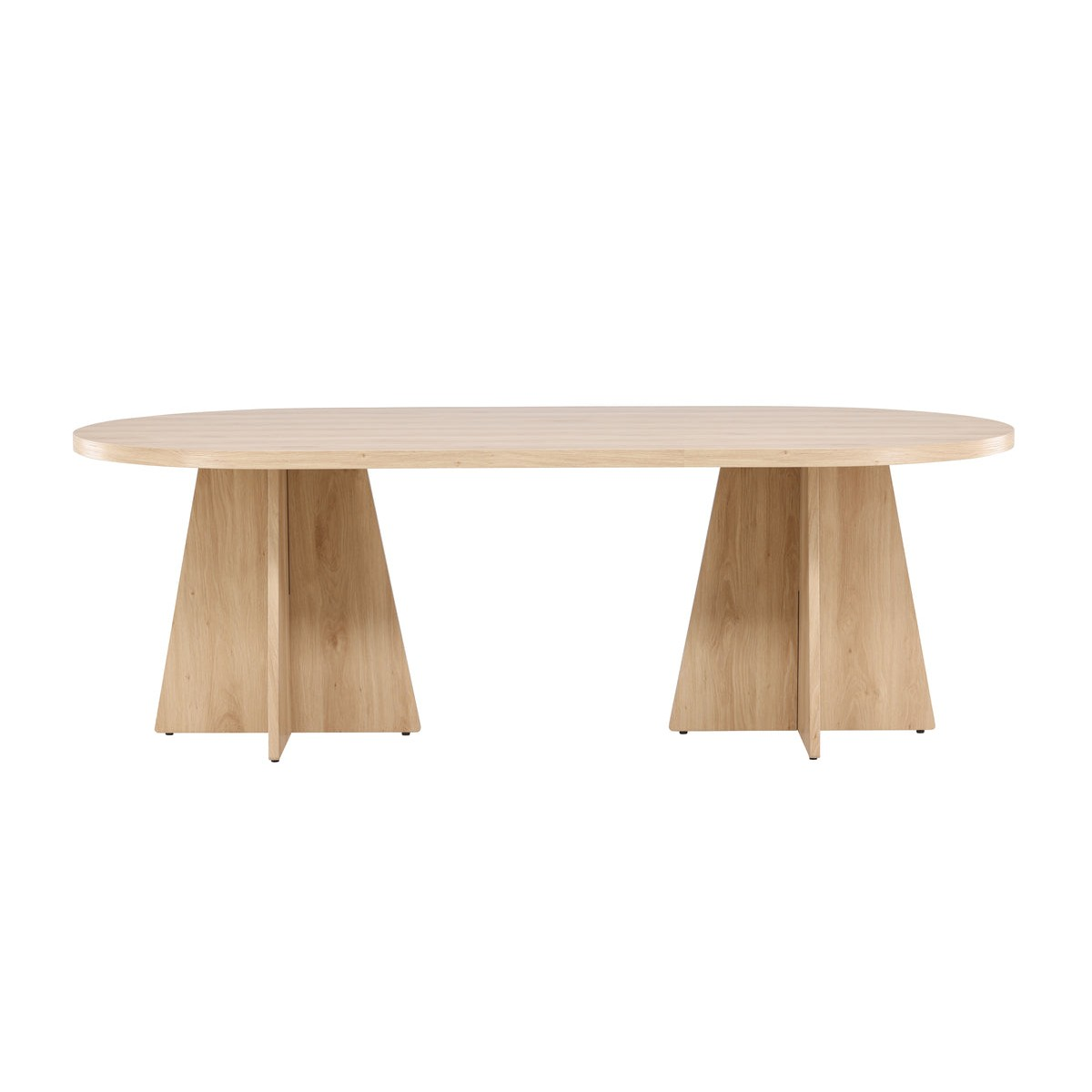 Eettafel Vonge 230x115 cm licht eiken