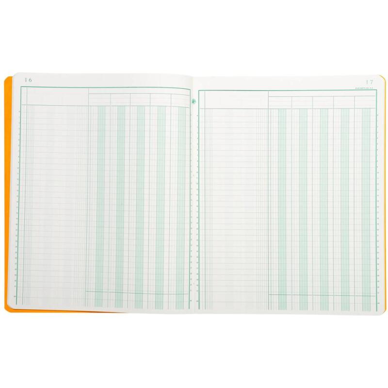 Piqûre 32x25cm 5 colonnes sur 1 page 31 lignes 80 pages