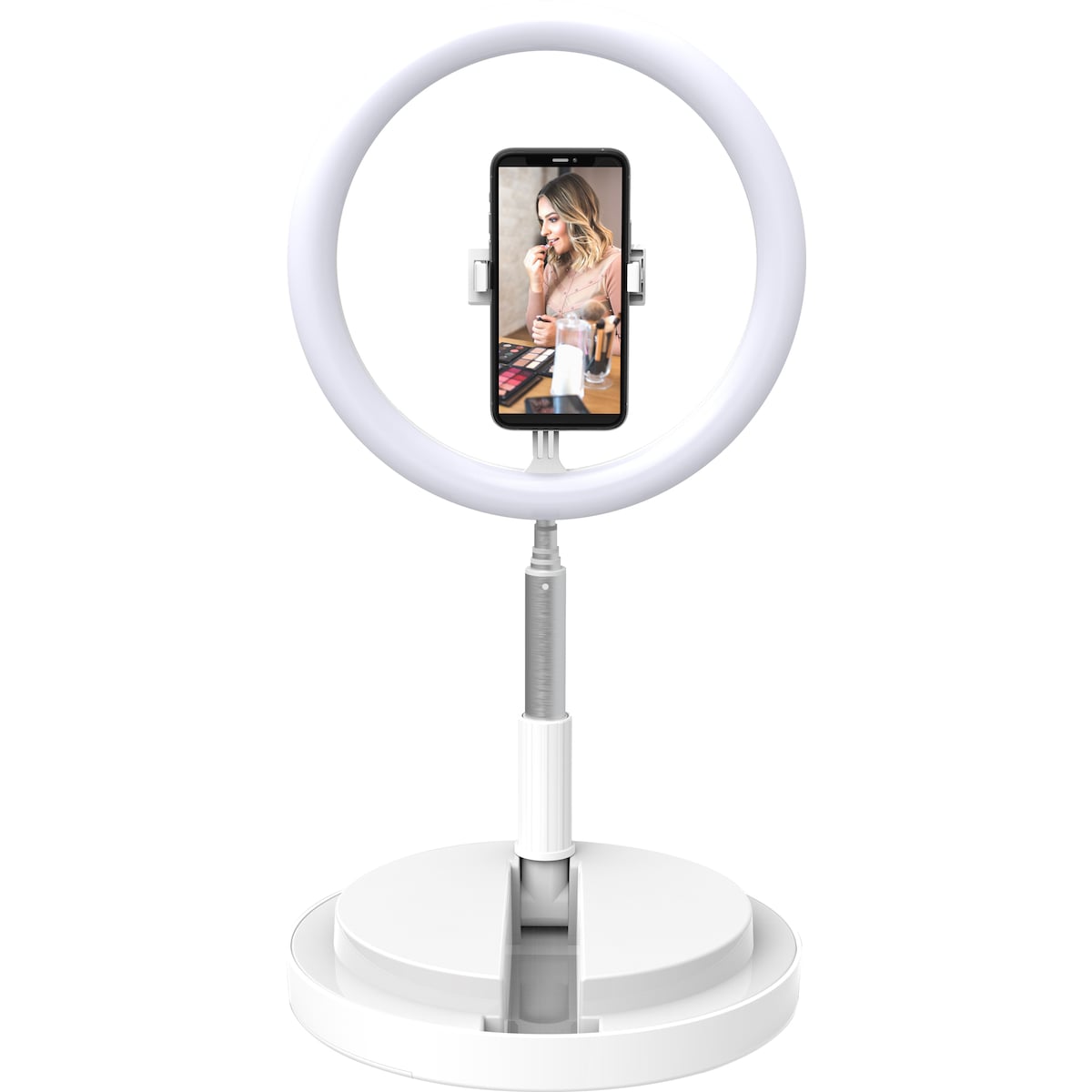 Digip Invisilight stativ og LED-ringlys