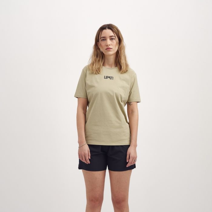 Lipati Dame T-shirts Not For Running SS Tee Brun